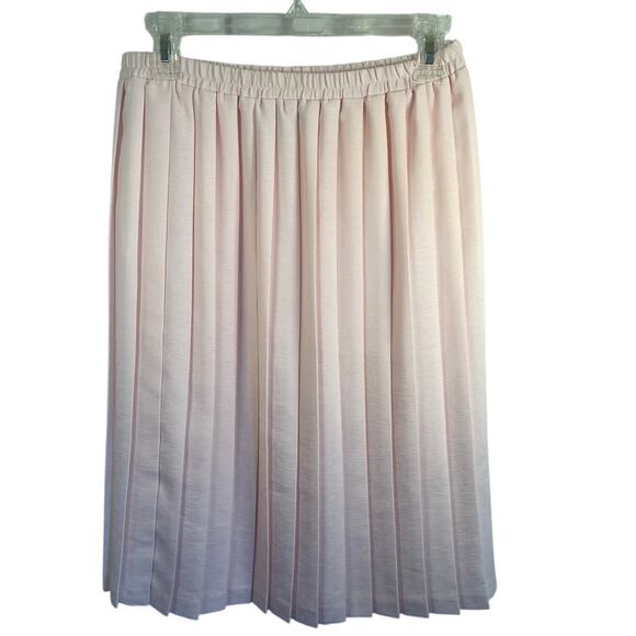 Vtg Leslie Fay Dresses Soft Pink Skirt and Jacket Set Size 8 - Picture 7 of 12